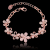 Rose Gold Stylish Bracelet Earrings Combo Jewellery