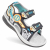 KATS Kids Outdoor Flat Sandal Rider for Kids Boys & Girls