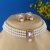  Gold Plated Latest Stylish Traditional Pearl Choker Necklace Jewellery Set for Women