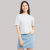 Allen Solly Solid Viscose Round Neck Women T-Shirt
