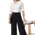 KOTTY Women Regular Length Jade Black Solid Trousers