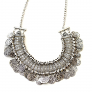  Bohemia Gypsy Tibetan Vintage Coin Necklace for Girls & Women
