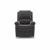 Lebowski Fabric One Seater Manual Recliner In Smoke Fabric Colour