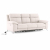 Emila Fabric Three Seater Motorized Recliner In Cream Colour