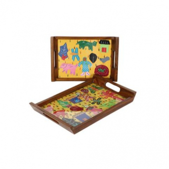 صواني وأطباق