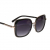Peter Jones Black Square Oversized Sunglasses for Girls
